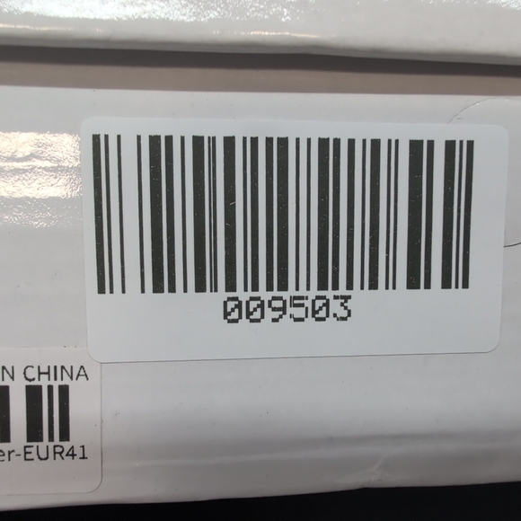 Women's Pointed Toe Low Block Heel Slip On Mules Shoes 9.5 Silver - Picture 12 of 12